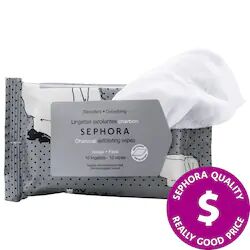 SEPHORA COLLECTION - Mini Exfoliating Wipes – Charcoal