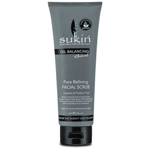 Sukin - Oil Balancing+ Charcoal Pore Refining Facial Scrub