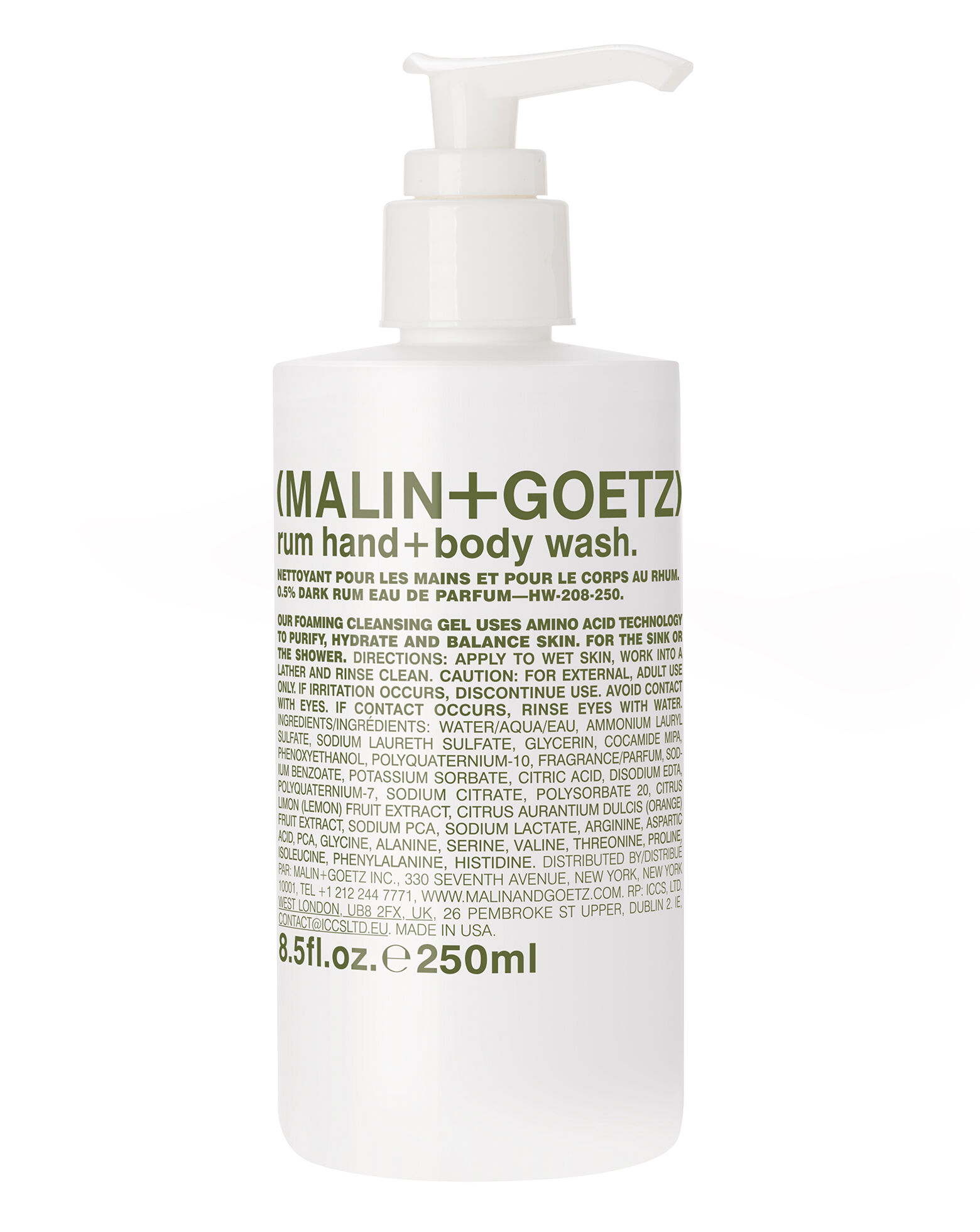 MALIN + GOETZ - Rum Hand + Body Wash