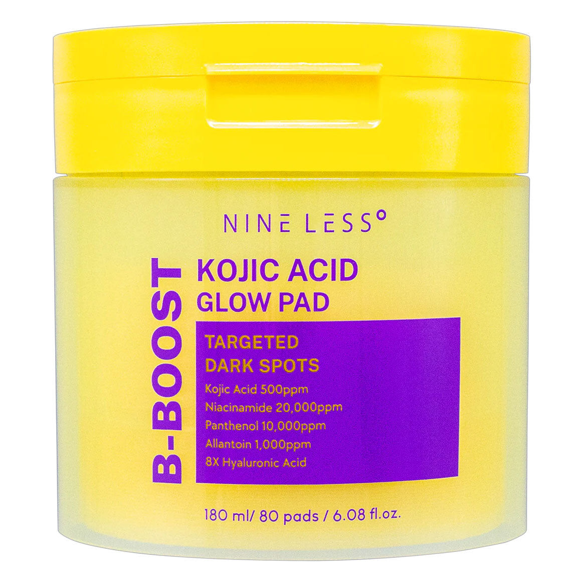 Buy Nine Less B-Boost Kojic Acid Glow Toner Pad in Australia - Korean Skincare Online