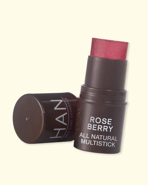 HAN Skincare Cosmetics - All Natural Multistick - Rose berry