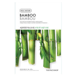 THE FACE SHOP - Real Nature Sheet Mask Bamboo