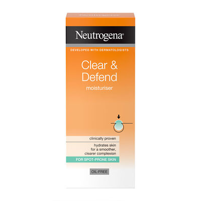 Neutrogena - Clear and Defend Oil Free Moisturiser