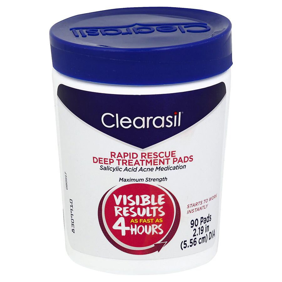 Clearasil - Acne Medication Rapid Action Pads