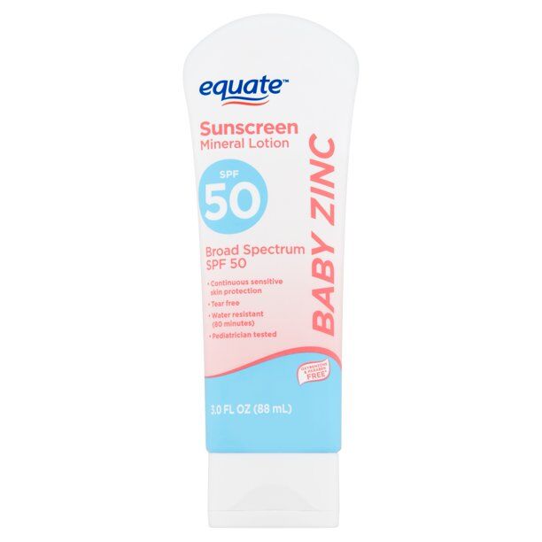 equate zinc sunscreen spf 50