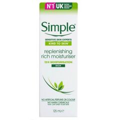 Simple - Replenishing Rich Moisturiser for Sensitive Skin
