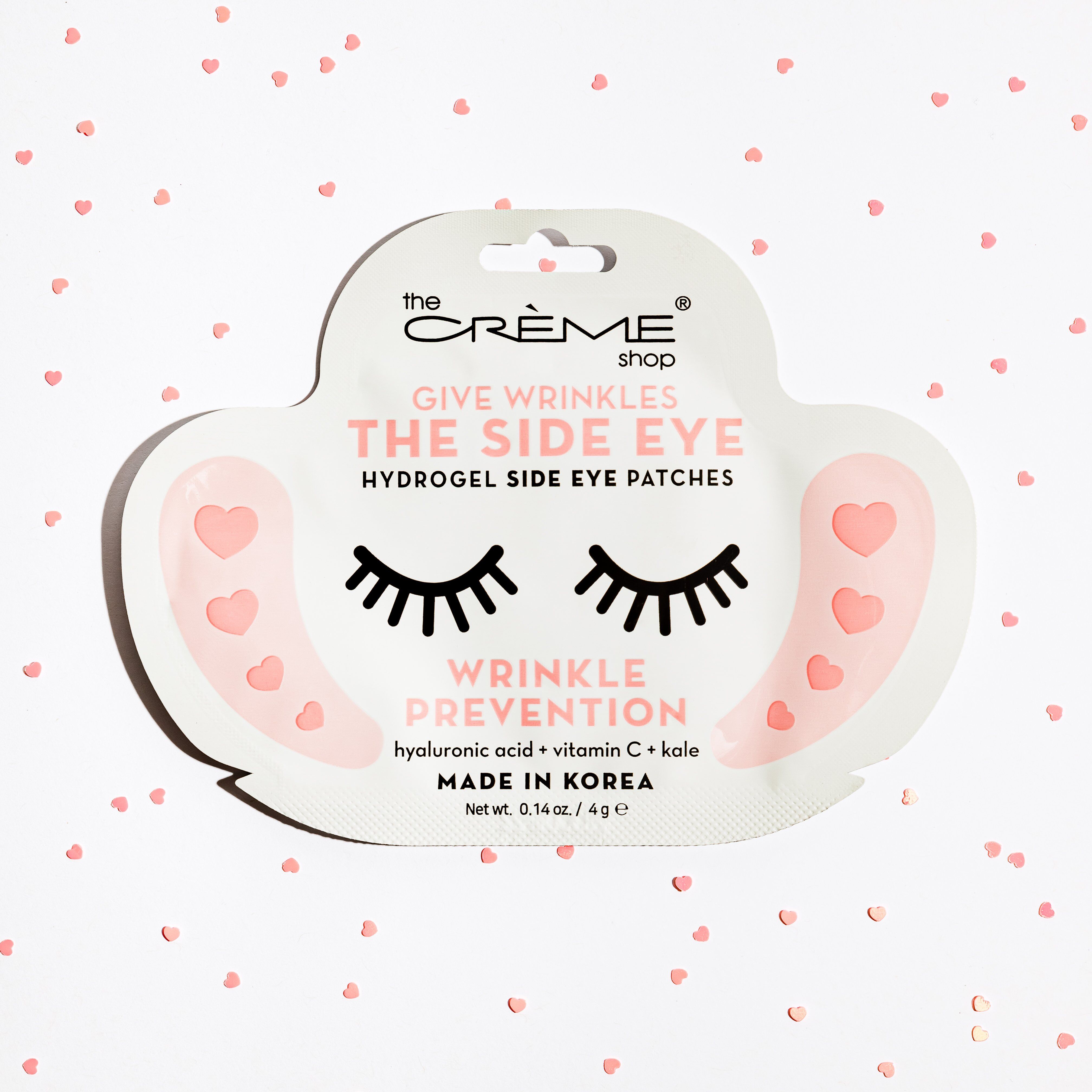 The Crème Shop - Give Wrinkles The Side Eye - Hydrogel Side Eye Patches, Wrinkle Prevention