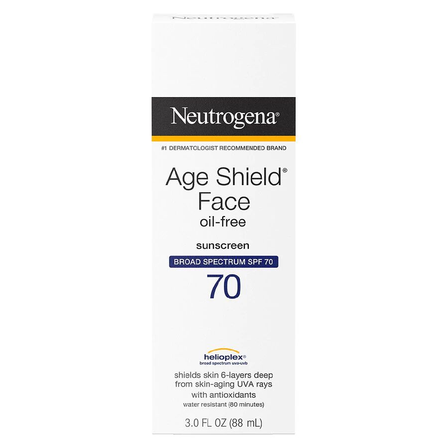 Neutrogena - Age Shield Face Oil-Free Sunscreen SPF 70