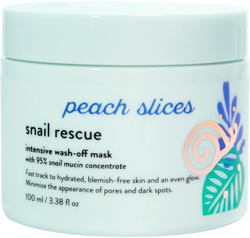 Peach Slices - Snail Rescue Intensive Wash-Off Mask