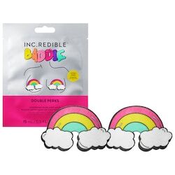 INC.redible - Baddie Double Perks Rainbow Sheet Boob Mask