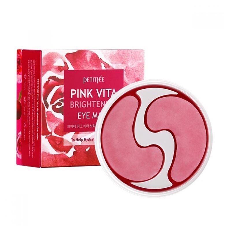 PETITFEE - Buy Petitfee Pink Vita Brightening Eye Mask 30 Pairs - Korean Skincare