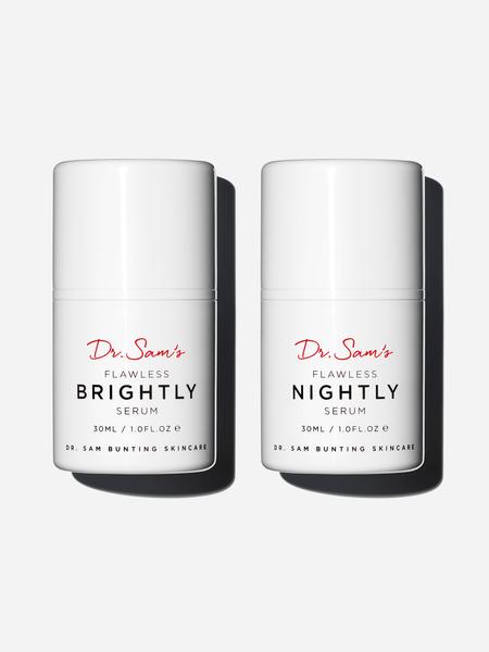 Dr Sams - Flawless Brightly + Nightly Serum Duo
