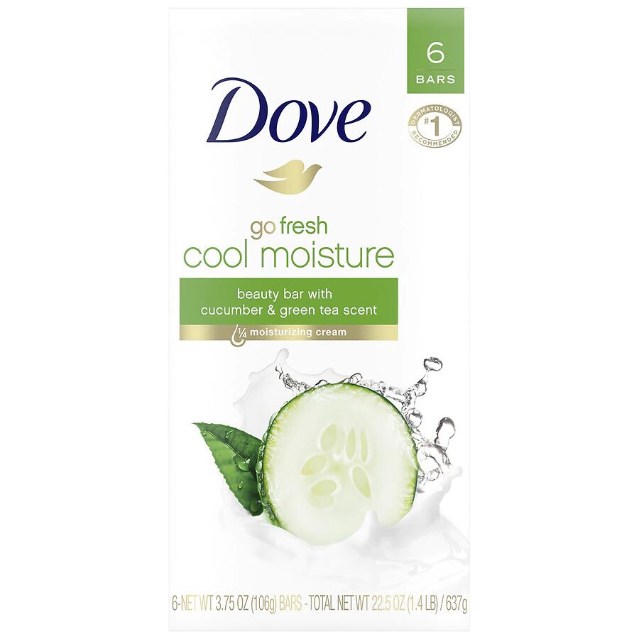 Dove - Beauty Bars Cucumber and Green Tea