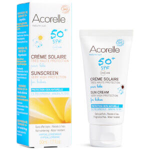 Acorelle - Babies Organic SPF50+ Sunscreen - 3 Months and Up