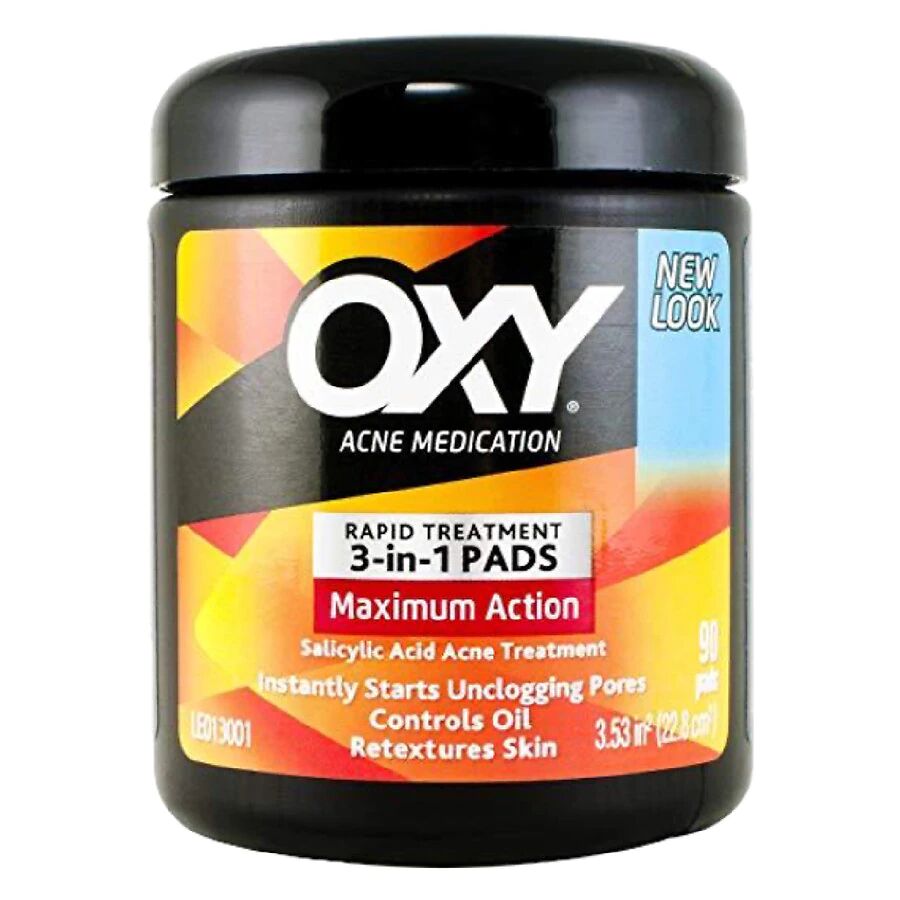OXY - Maximum Action Rapid Treatment 3-In-1 Pads
