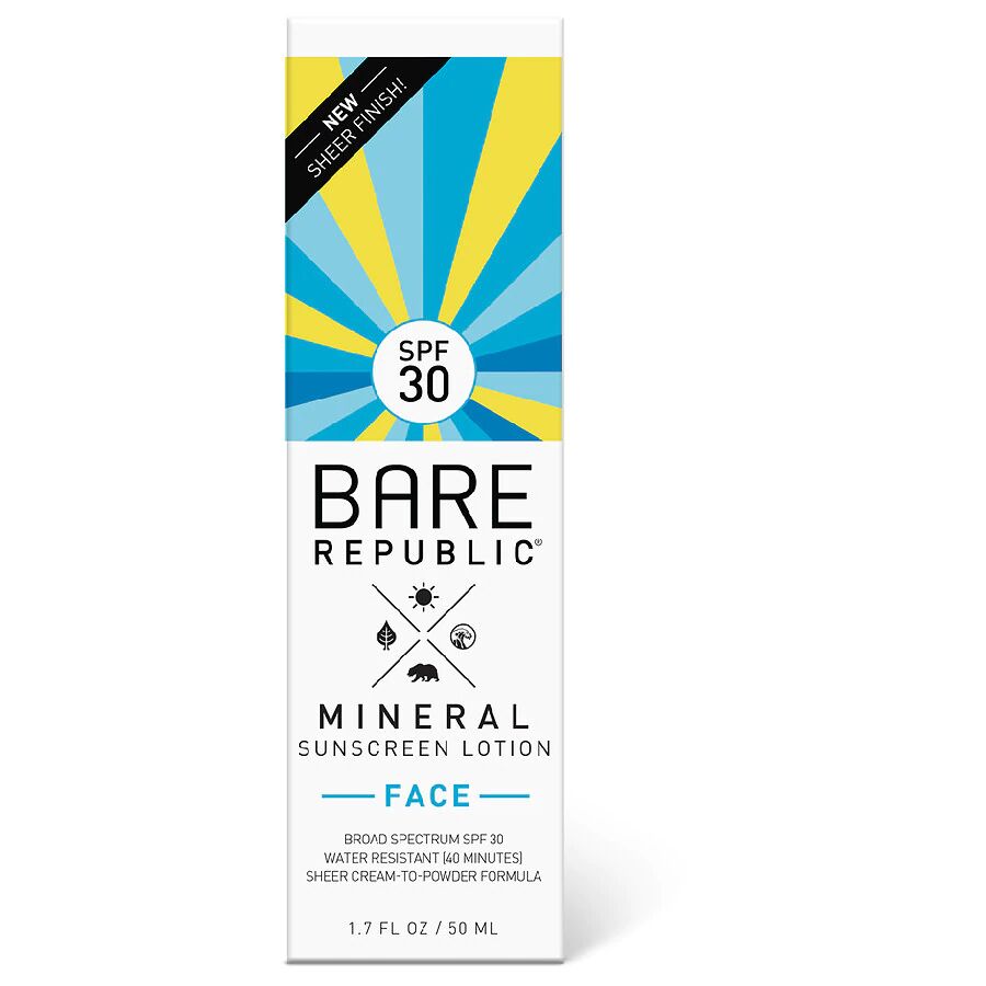 Bare Republic - Face Mineral Sunscreen Lotion SPF 30