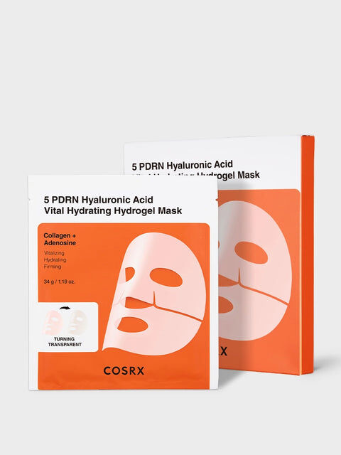 COSRX - 5 PDRN Hyaluronic Acid Vital Hydrating Hydrogel Mask