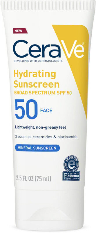 cerave hydrating sunscreen face