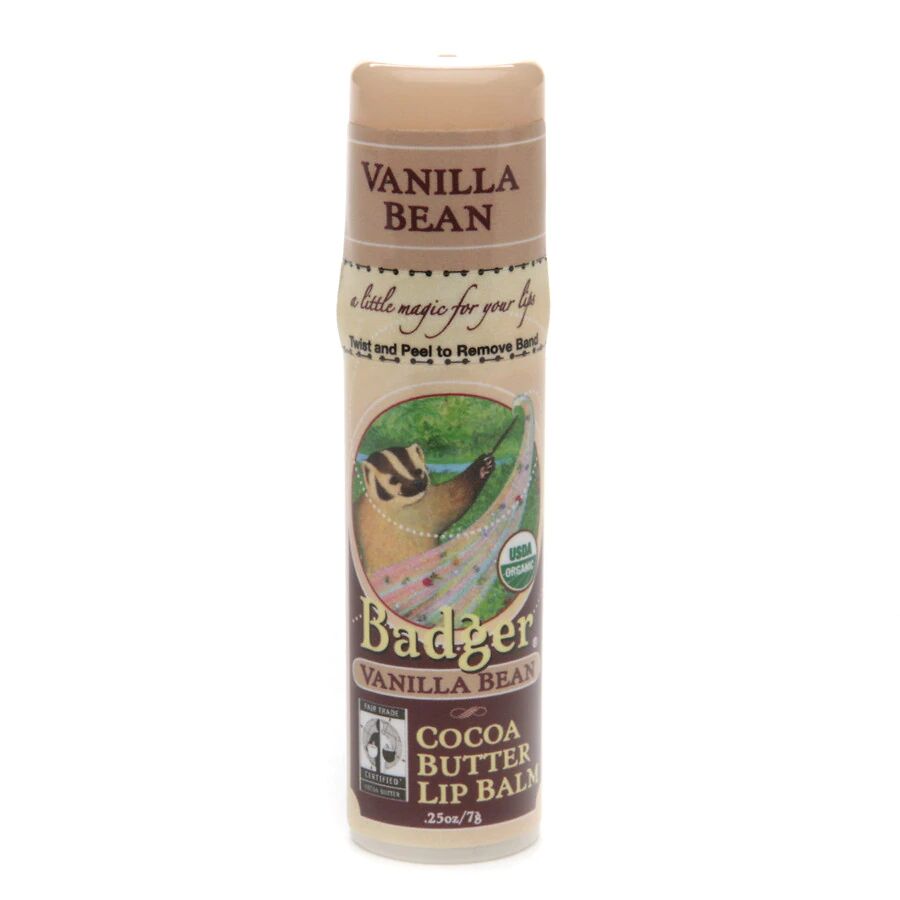 Badger - Cocoa Butter Lip Balm Vanilla Bean