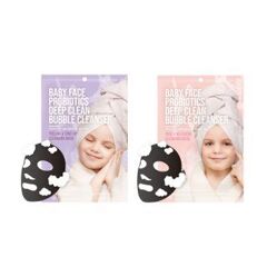 no:hj - Baby Face Probiotics Deep Clean Bubble Cleanser - 2 Types