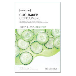THE FACE SHOP - Real Nature Sheet Mask Cucumber