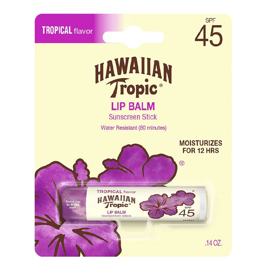 Hawaiian Tropic - Tropical Lip Balm Sunscreen SPF 45 Tropical