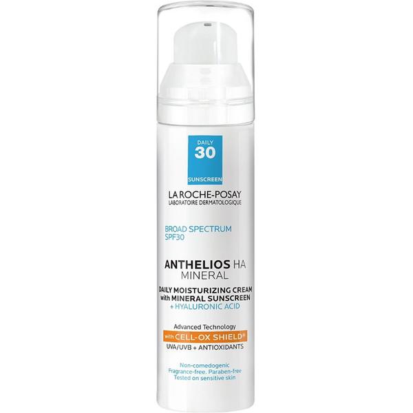La Roche-Posay - Anthelios HA Mineral Daily Moisturizing Face Sunscreen SPF 30 with Hyaluronic Acid