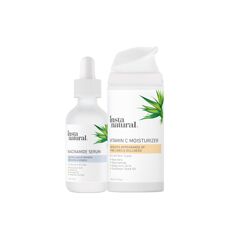 Niacinamide Serum & Vitamin C Moisturizer Duo