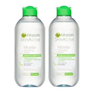 Garnier - Micellar Water Facial Cleanser Combination Skin Duo Pack