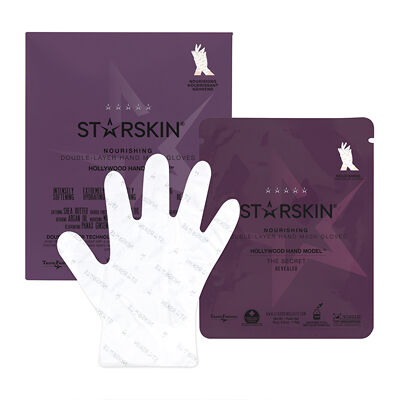 STARSKIN - reg; Hollywood Hand Model Nourishing Double-Layer Hand Mask Gloves