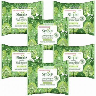 Simple - Kind to Skin Cleansing Wipes For Sensitive Skin 20 wipes