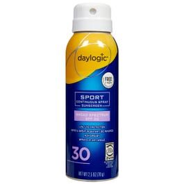 Daylogic - Sports Spray Sunscreen, SPF 30