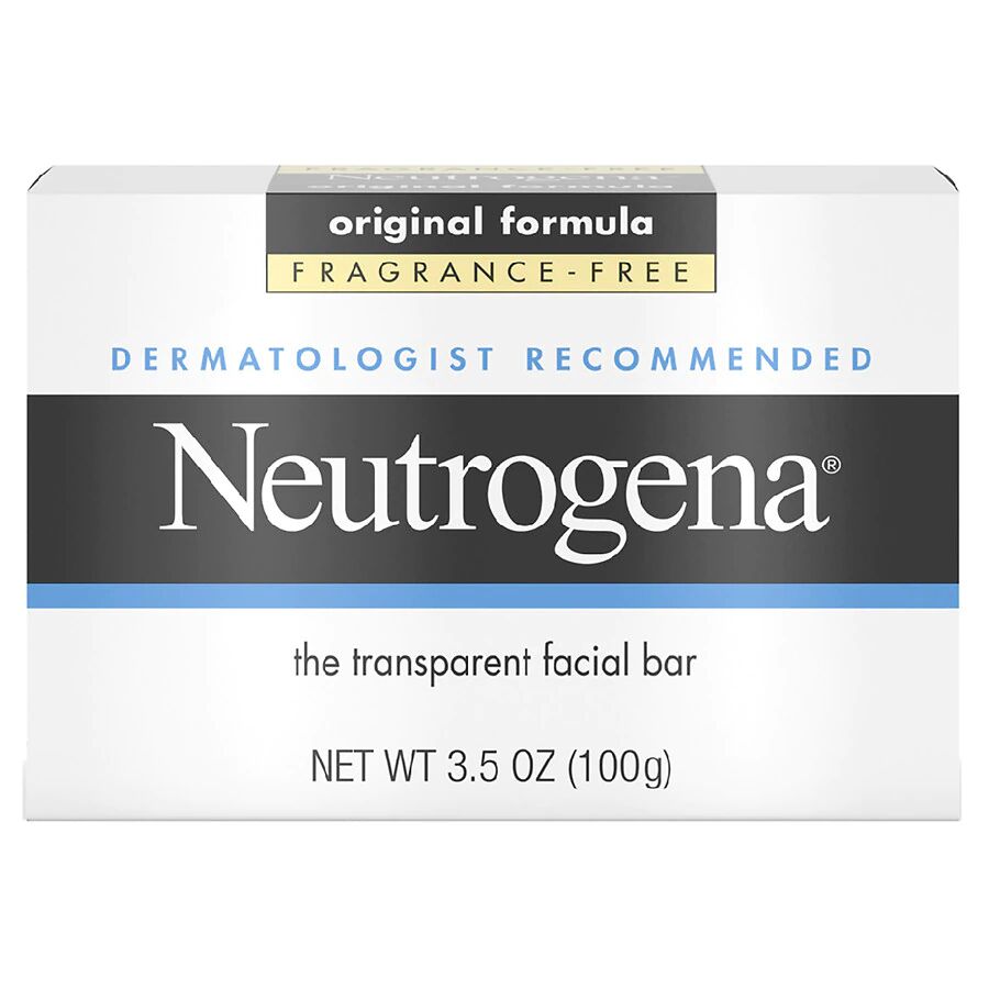 Neutrogena - Original Gentle Facial Cleansing Bar Fragrance-Free, Fragrance Free