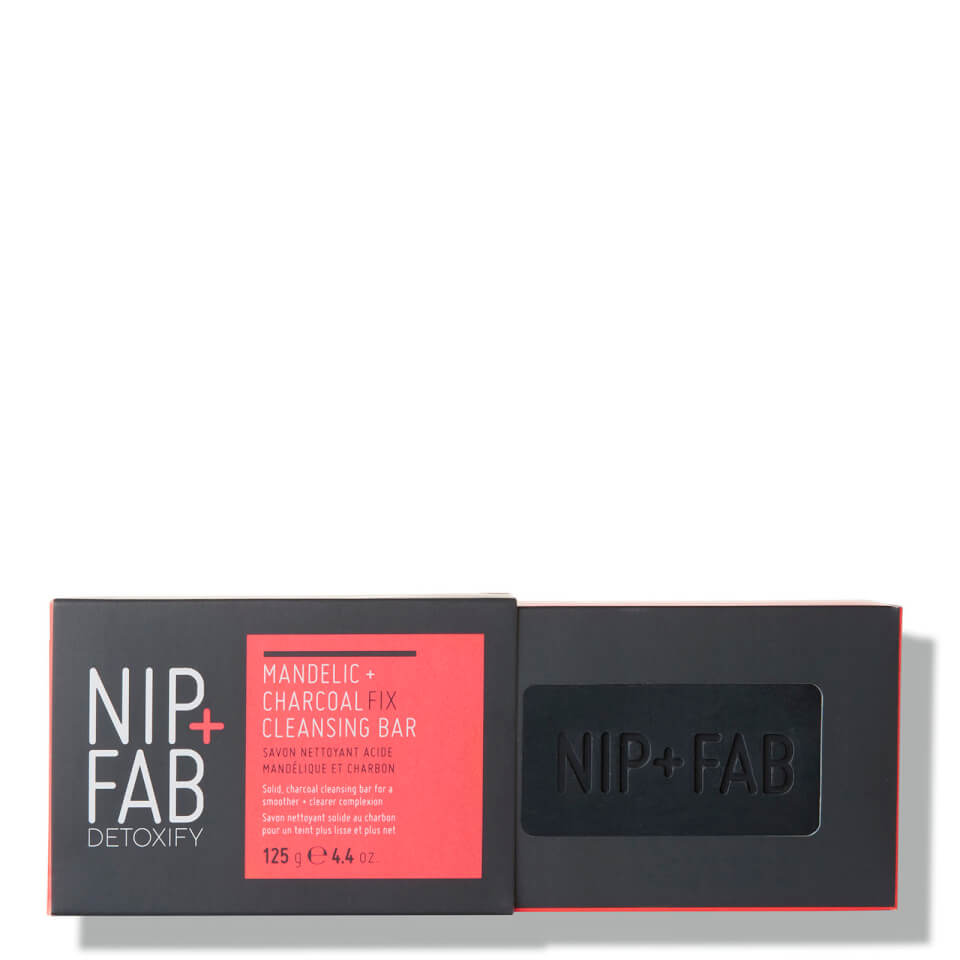 NIP+FAB - Charcoal and Mandelic Acid Fix Cleansing Bar