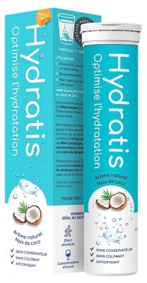 Hydratis - Hydration Solution 20 Effervescent Tablets - Flavour: Coconut