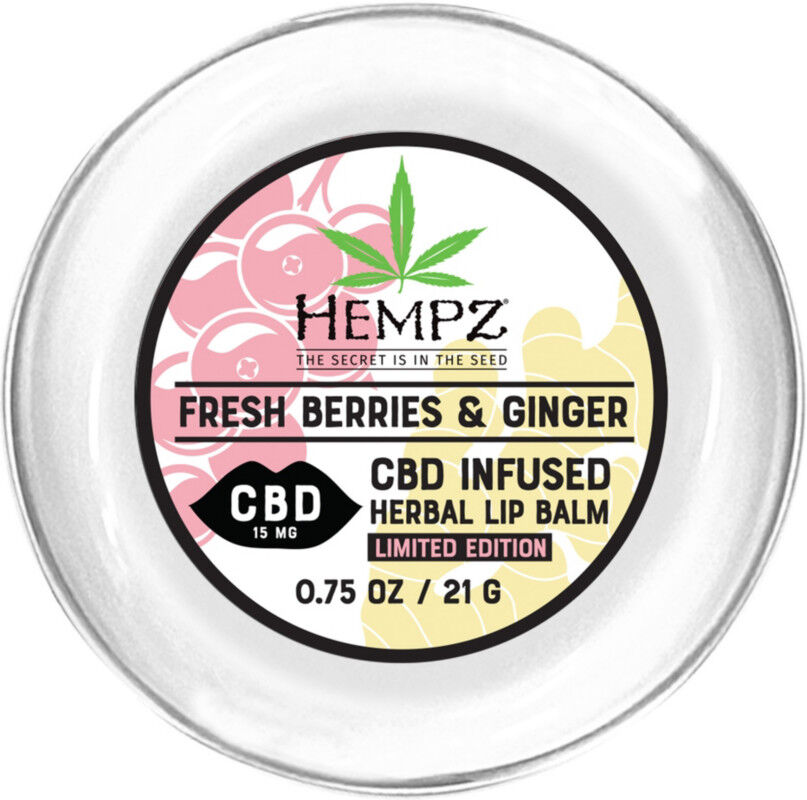 Hempz - Limited Edition CBD 15mg Herbal Lip Balm