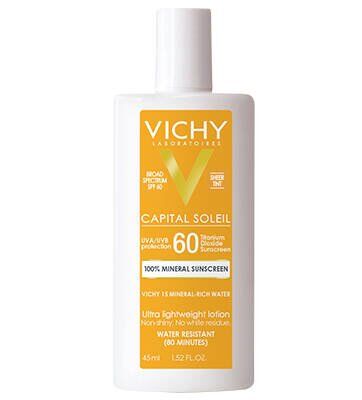 Vichy - Capital Soleil Tinted 100% Mineral Sunscreen SPF 60
