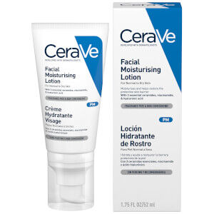 CeraVe - PM Facial Moisturising Lotion with Ceramides for Normal to Dry Skin - UK Version