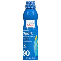 Walgreens - Sport Broad Spectrum SPF 90 Sunscreen Aerosol Can