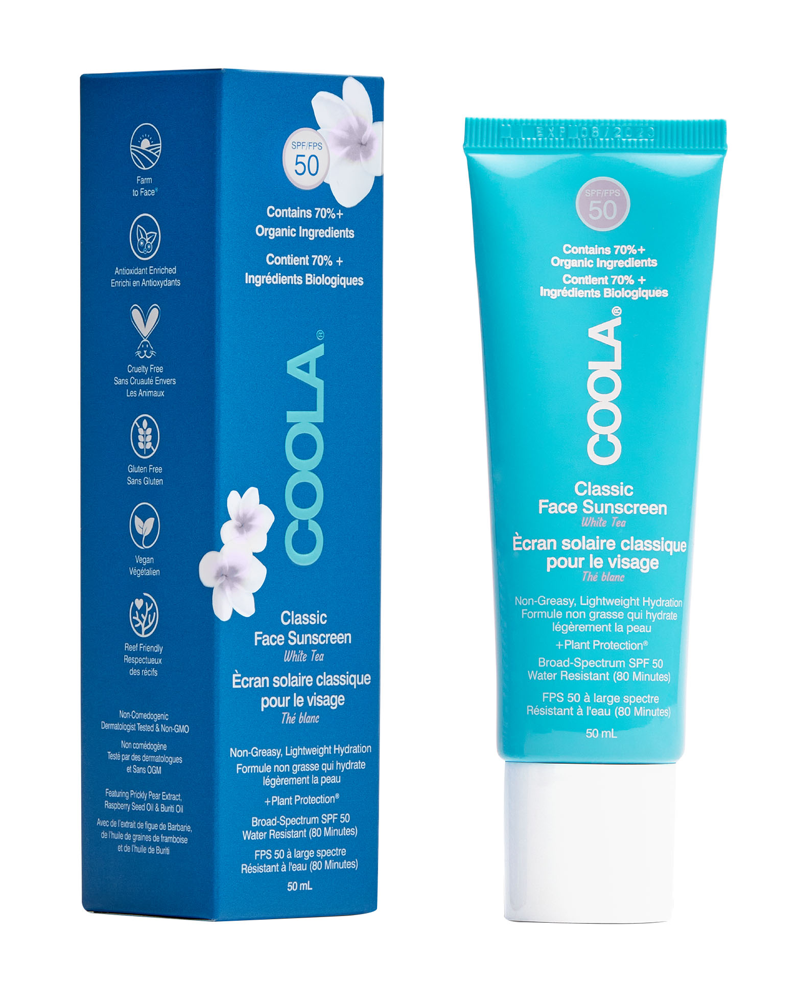Coola - Classic Face Sunscreen SPF 50