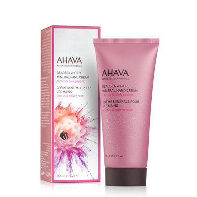 Ahava - Mineral Hand Cream Cactus Pink Pepper
