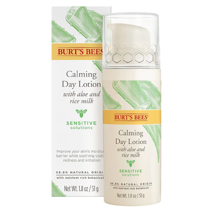 Burt's Bees - Sensitive Solutions Calming Day Lotion with Aloe and Rice Milk