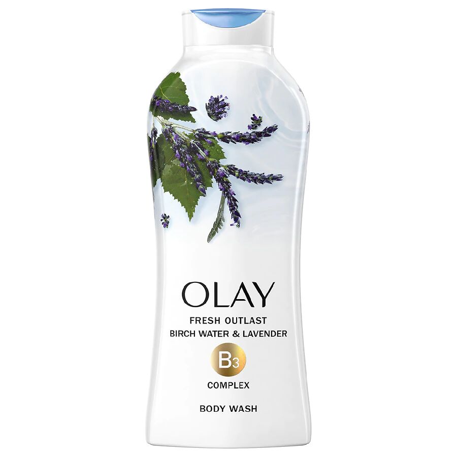 Olay - Fresh Outlast Body Wash Purifying Birch Water & Lavender
