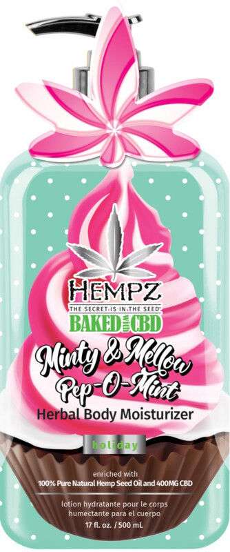 Hempz - Minty & Mellow Pep-O-Mint 400mg CBD Herbal Body Moisturizer