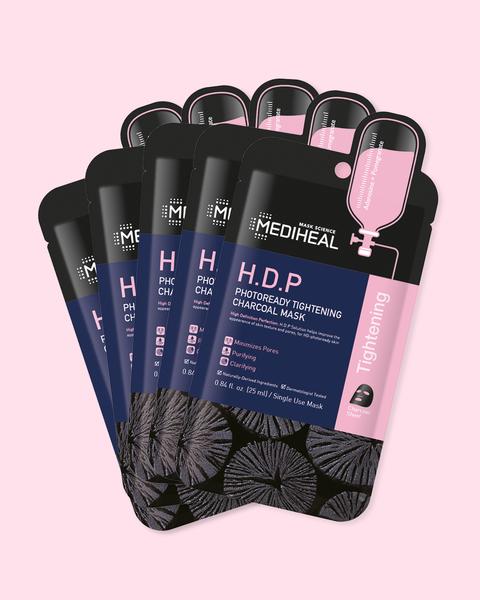 MEDIHEAL - H.D.P Photoready Tightening Charcoal Mask