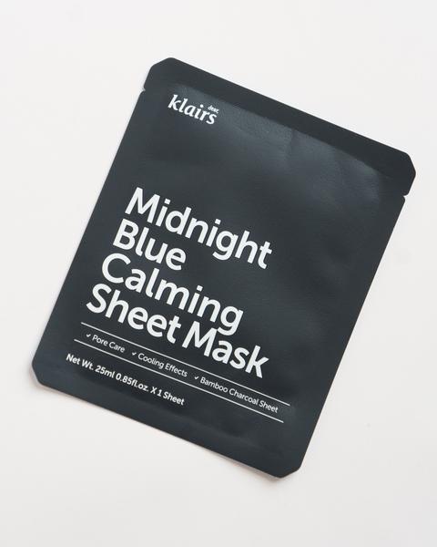 Midnight Blue Calming Sheet Mask