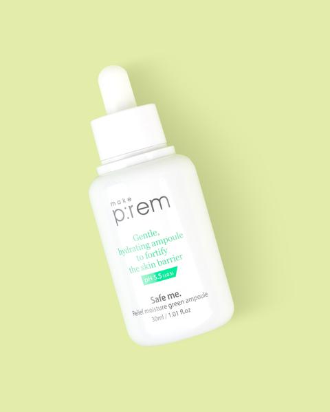 Make P:rem - Safe Me. Relief Moisture Green Ampoule