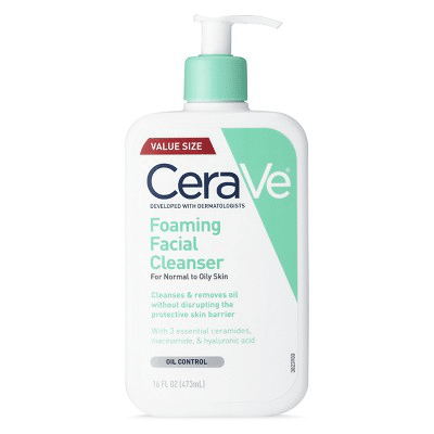 Foaming Facial Cleanser for Normal to Oily Skin