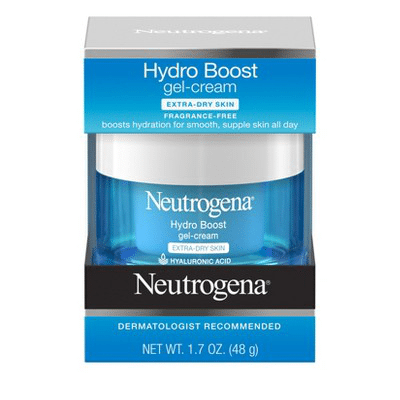 Neutrogena - Unscented Neutrogena Hydro Boost Hyaluronic Acid Gel Face Moisturizer to hydrate and smooth extra