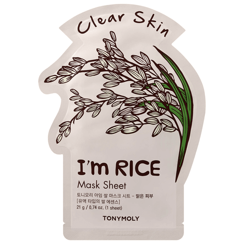 TONYMOLY - I'm Real Sheet Mask - Rice